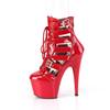 Pleaser - ADORE1013MST Bottes de plateforme, Pole dance chaussures - Rouge Product image